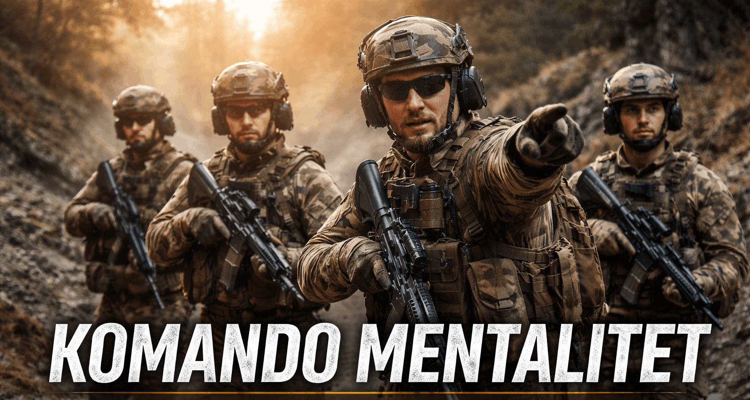 komando mentalitet, team building